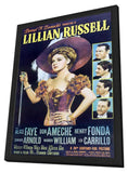 Lillian Russell 11 x 17 Movie Poster - Style B - in Deluxe Aluminum Frame