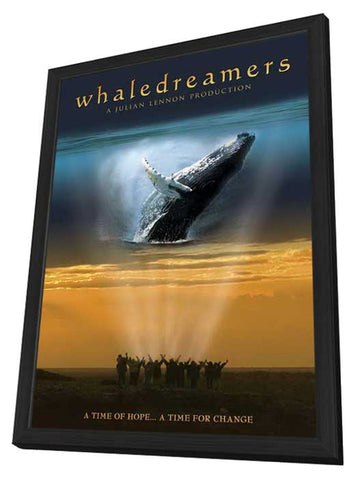 Whaledreamers 11 x 17 Movie Poster - Australian Style A - in Deluxe Aluminum Frame