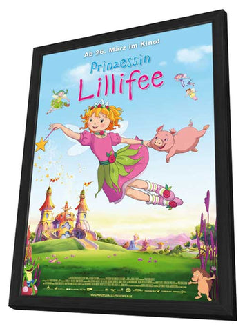 Princess Lillifee 11 x 17 Movie Poster - German Style A - in Deluxe Aluminum Frame
