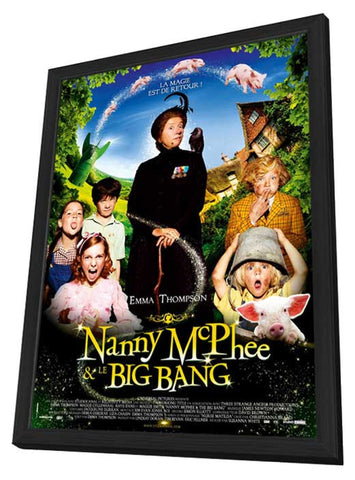 Nanny McPhee and the Big Bang 11 x 17 Movie Poster - French Style A - in Deluxe Aluminum Frame