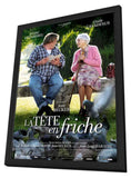 La tete en friche 11 x 17 Movie Poster - French Style A - in Deluxe Aluminum Frame