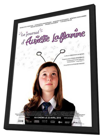 Le journal d'Aurelie Laflamme 11 x 17 Movie Poster - Canadian Style A - in Deluxe Aluminum Frame