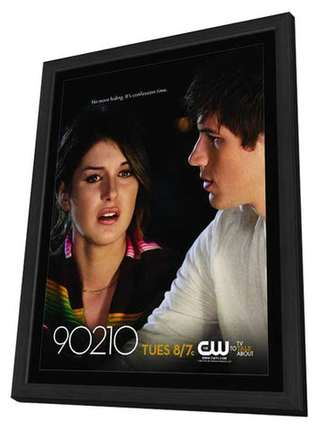 90210 (TV) 11 x 17 Movie Poster - Style S - in Deluxe Aluminum Frame