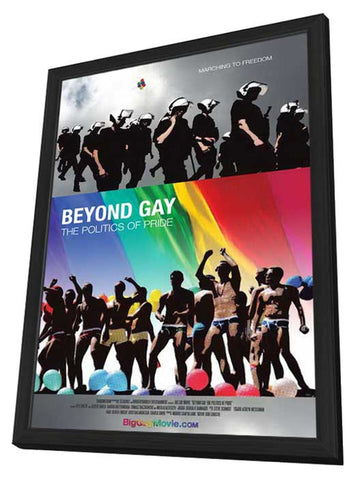 Beyond Gay: The Politics of Pride 11 x 17 Movie Poster - Style A - in Deluxe Aluminum Frame