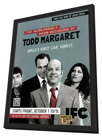 The Increasingly Poor Decisions of Todd Margaret 11 x 17 TV Poster - Style A - in Deluxe Aluminum Frame