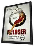 The Closer (TV) 11 x 17 TV Poster - Style B - in Deluxe Aluminum Frame