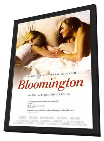 Bloomington 11 x 17 Movie Poster - German Style A - in Deluxe Aluminum Frame