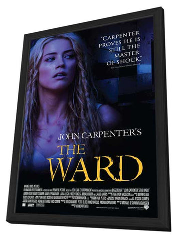 The Ward 11 x 17 Movie Poster - UK Style A - in Deluxe Aluminum Frame