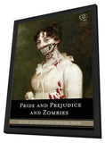 Pride and Prejudice and Zombies 11 x 17 Movie Poster - Style A - in Deluxe Aluminum Frame