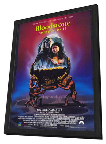 Bloodstone: subspecies II 27 x 40 Movie Poster - Style A - in Deluxe Wood Frame
