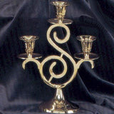 Set Of 2.   Triple Candle Holder
