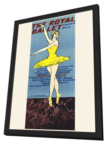 The Royal Ballet 27 x 40 Movie Poster - Style B - in Deluxe Wood Frame