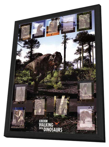 Walking With Dinosaurs 27 x 40 Movie Poster - Style B - in Deluxe Wood Frame