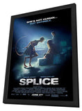 Splice 27 x 40 Movie Poster - Style B - in Deluxe Wood Frame