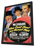 You Can't Cheat an Honest Man 11 x 17 Movie Poster - Style A - in Deluxe Aluminum Frame