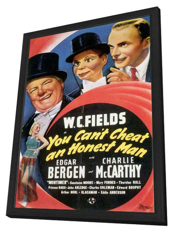 You Can't Cheat an Honest Man 11 x 17 Movie Poster - Style A - in Deluxe Aluminum Frame