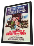 The Private Lives of Elizabeth and Essex 11 x 17 Movie Poster - Style A - in Deluxe Aluminum Frame