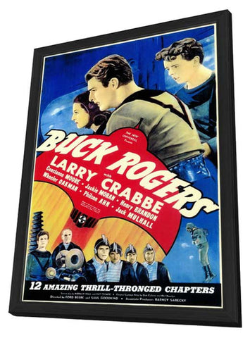 Buck Rogers 11 x 17 Movie Poster - Style B - in Deluxe Wood Frame