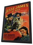 Jesse James at Bay 11 x 17 Movie Poster - Style A - in Deluxe Wood Frame