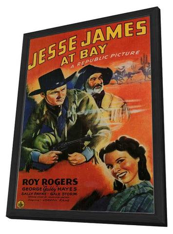 Jesse James at Bay 11 x 17 Movie Poster - Style A - in Deluxe Wood Frame