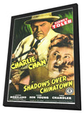 Shadows Over Chinatown 11 x 17 Movie Poster - Style A - in Deluxe Wood Frame