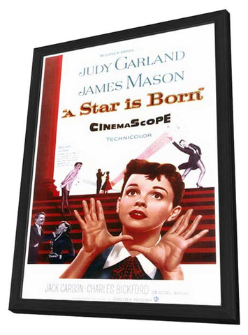 A Star is Born 11 x 17 Movie Poster - Style A - in Deluxe Aluminum Frame