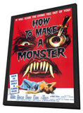 How to Make a Monster 11 x 17 Movie Poster - Style A - in Deluxe Wood Frame