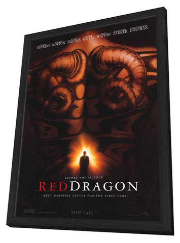 Red Dragon 11 x 17 Movie Poster - Style A - in Deluxe Wood Frame