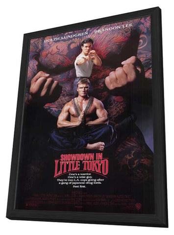 Showdown in Little Tokyo 11 x 17 Movie Poster - Style A - in Deluxe Wood Frame