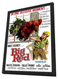 Big Red 11 x 17 Movie Poster - Style A - in Deluxe Wood Frame
