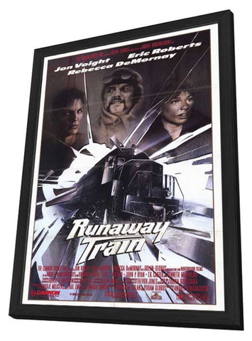 Runaway Train 11 x 17 Movie Poster - Style A - in Deluxe Wood Frame