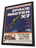 Space Master X-7 11 x 17 Movie Poster - Style A - in Deluxe Wood Frame