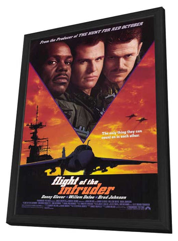 Flight of the Intruder 11 x 17 Movie Poster - Style A - in Deluxe Wood Frame