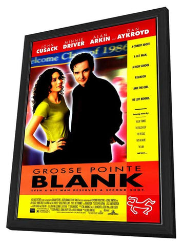 Grosse Pointe Blank 11 x 17 Movie Poster - Style A - in Deluxe Wood Frame