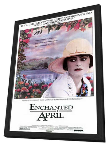 Enchanted April 11 x 17 Movie Poster - Style A - in Deluxe Aluminum Frame