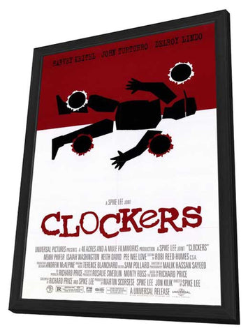 Clockers 11 x 17 Movie Poster - Style A - in Deluxe Aluminum Frame