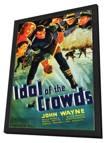 Idol of the Crowds 11 x 17 Movie Poster - Style A - in Deluxe Aluminum Frame