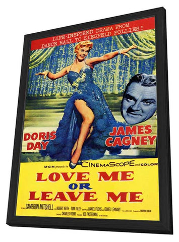 Love Me or Leave Me 11 x 17 Movie Poster - Style A - in Deluxe Aluminum Frame