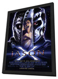 Jason X 11 x 17 Movie Poster - Style A - in Deluxe Aluminum Frame