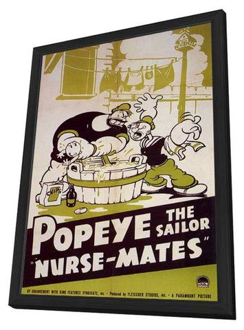 Nurse-Mates 11 x 17 Movie Poster - Style A - in Deluxe Aluminum Frame
