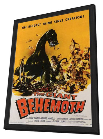 The Giant Behemoth 11 x 17 Movie Poster - Style A - in Deluxe Aluminum Frame