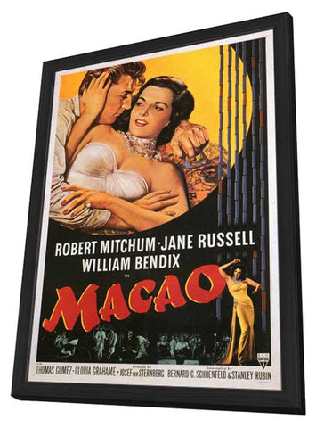 Macao 11 x 17 Movie Poster - Style A - in Deluxe Aluminum Frame
