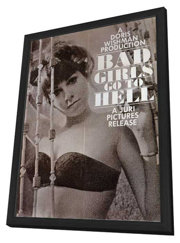 Bad Girls Go to Hell 11 x 17 Movie Poster - Style A - in Deluxe Aluminum Frame