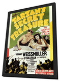Tarzan's Secret Treasure 11 x 17 Movie Poster - Style A - in Deluxe Aluminum Frame