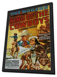 King of the Cowboys 11 x 17 Movie Poster - Style A - in Deluxe Wood Frame