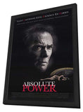Absolute Power 11 x 17 Movie Poster - Style A - in Deluxe Aluminum Frame