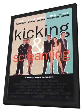Kicking and Screaming 11 x 17 Movie Poster - Style A - in Deluxe Wood Frame