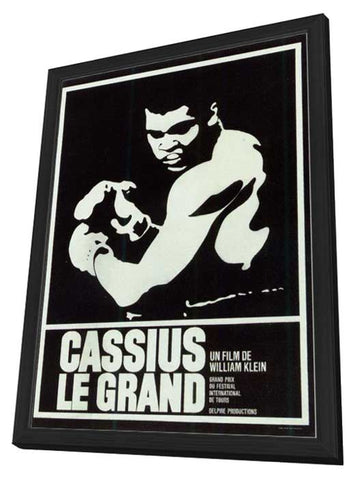 Cassius Le Grand 11 x 17 Poster - Foreign - Style A - in Deluxe Aluminum Frame