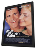What Women Want 11 x 17 Movie Poster - Style A - in Deluxe Wood Frame