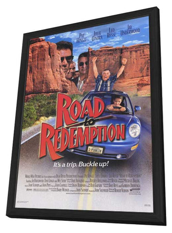 Road to Redemption 11 x 17 Movie Poster - Style A - in Deluxe Wood Frame